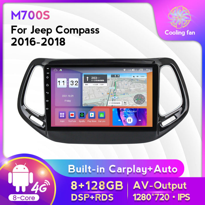 CarPlay Compatible In-Car Navigation Screen for Jeep Compass (2016-2018)