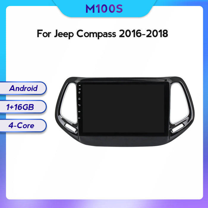 CarPlay Compatible In-Car Navigation Screen for Jeep Compass (2016-2018)