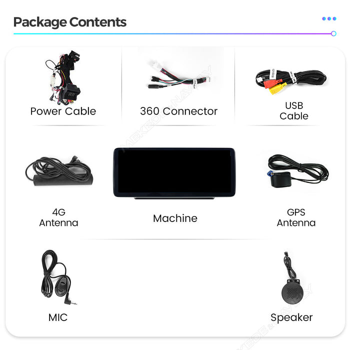 CarPlay Compatible Large Screen Central Control for Mercedes-Benz B-Class