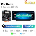 CarPlay Compatible Large Screen Central Control for Mercedes-Benz B-Class