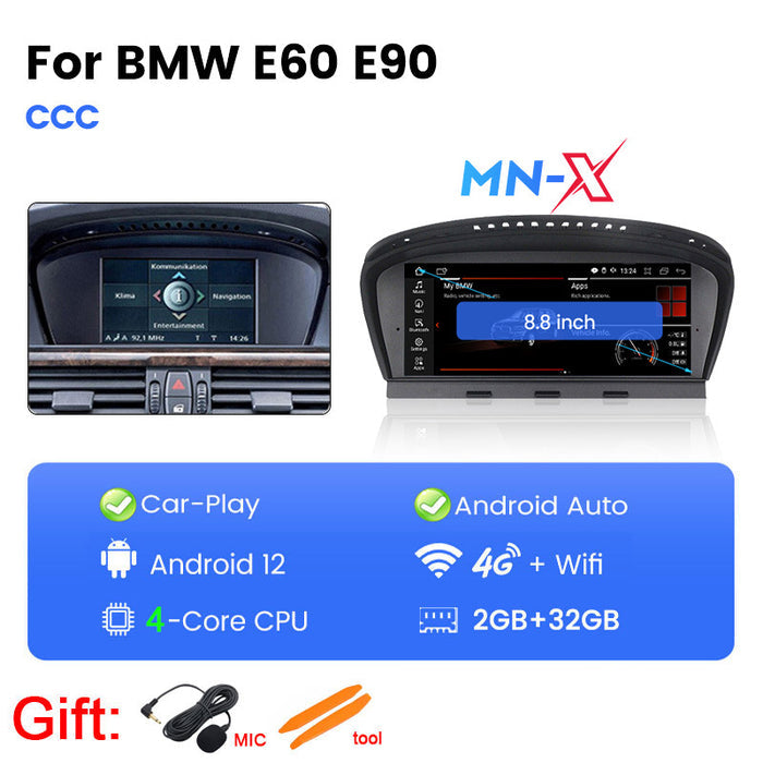 CarPlay Compatible Large Screen Navigation for BMW 3 Series/5 Series
