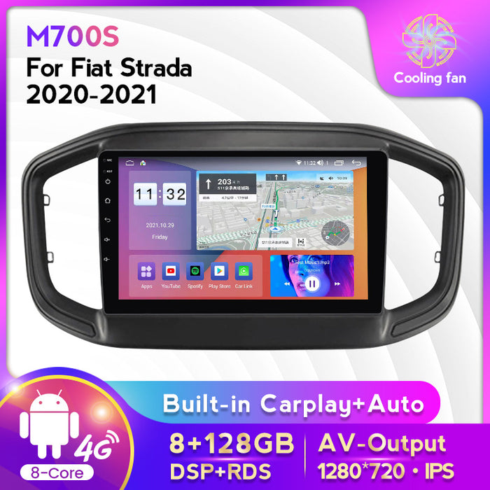Carplay Compatible Large-Screen Navigation for Fiat Strada 20-21