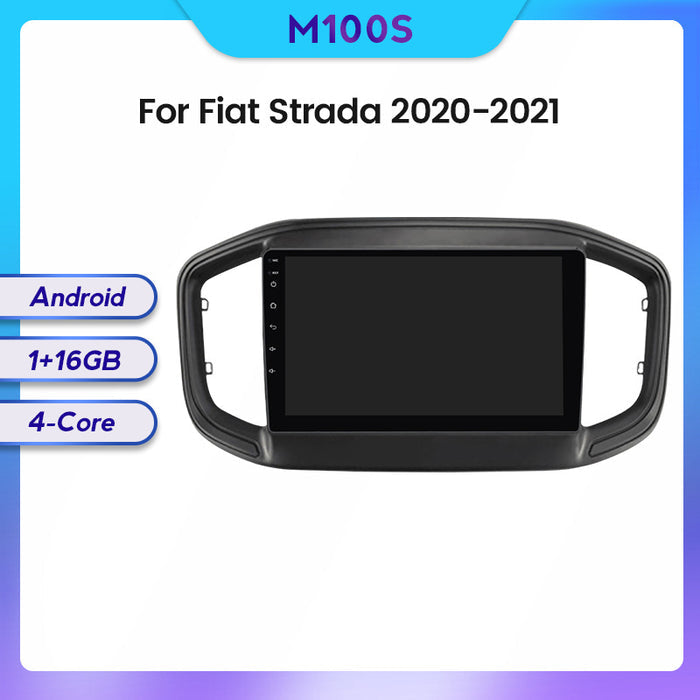 Carplay Compatible Large-Screen Navigation for Fiat Strada 20-21