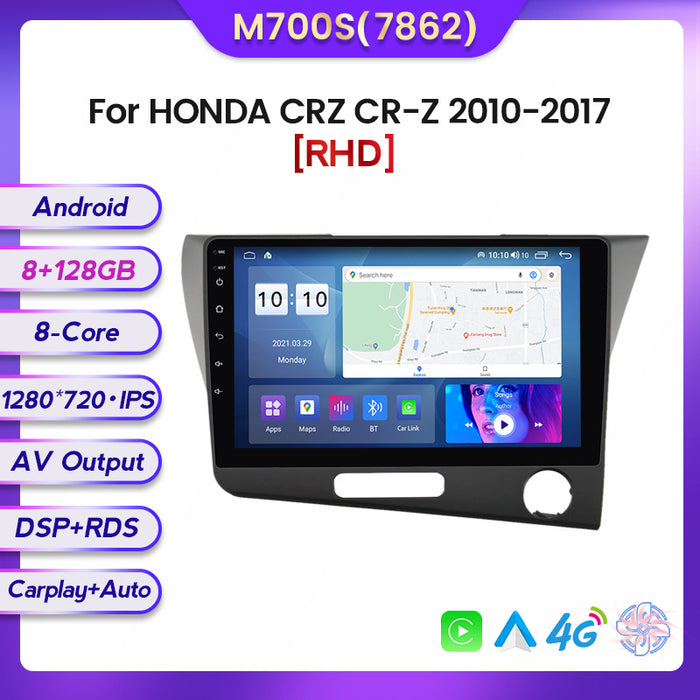 Carplay Compatible Large Screen Navigation for Honda CR-Z 10-17