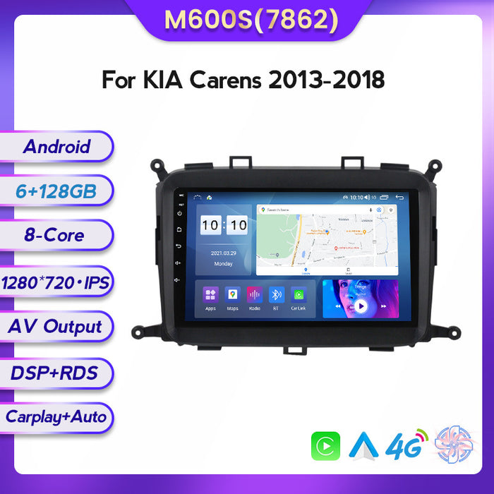 Carplay-Compatible Large-Screen Navigation for Kia Carens (2013-2018)