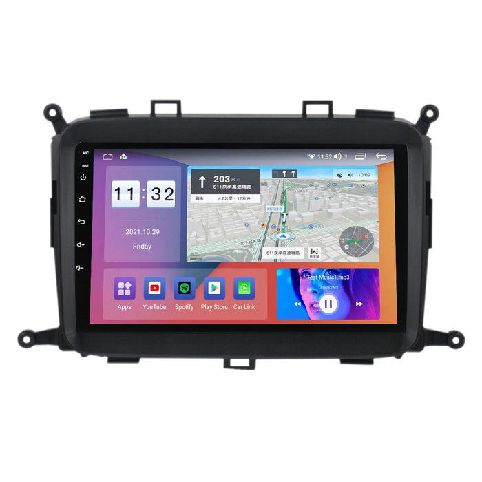 Carplay-Compatible Large-Screen Navigation for Kia Carens (2013-2018)