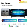 CarPlay Compatible Large Screen Navigation System for Mercedes-Benz C-Class W204 C63 (2008-2010)