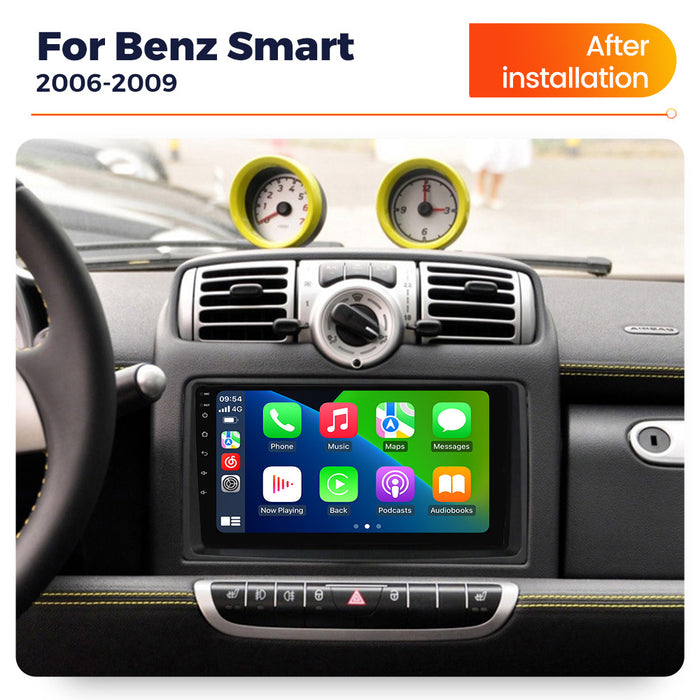 CarPlay Compatible Mercedes-Benz Smart 06-09 Navigation System - 8 + 256G