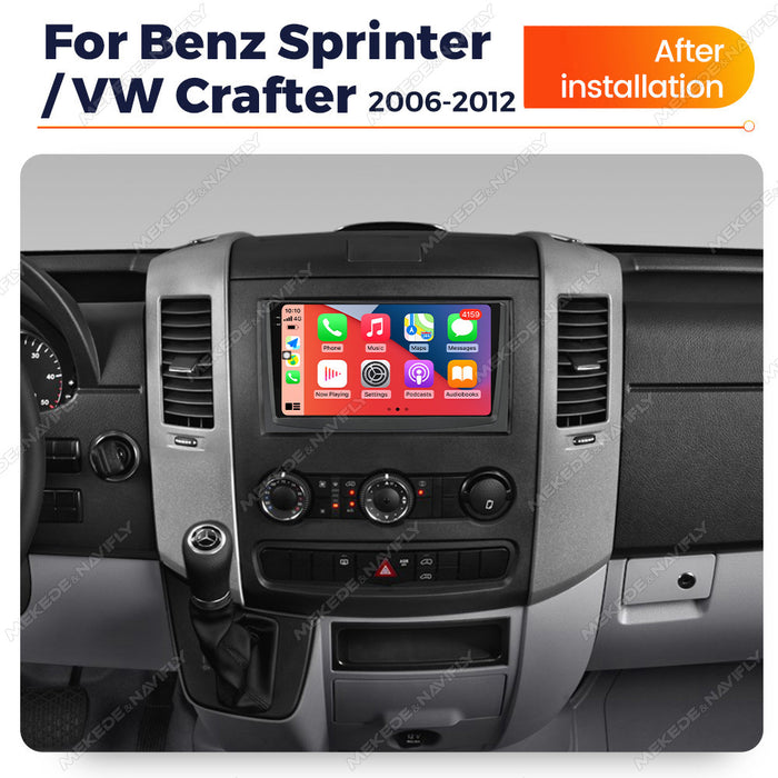 CarPlay Compatible Mercedes-Benz Sprinter & Volkswagen Crafter Navigation System