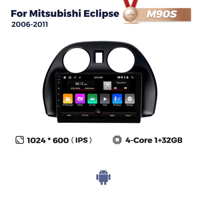 Carplay Compatible Mitsubishi Eclipse 2006-2011 Android Navigation Radio