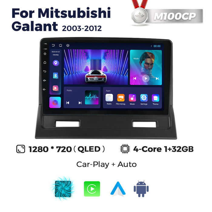 Carplay-Compatible Mitsubishi Galant 2003-2012 Large Screen Navigation Radio