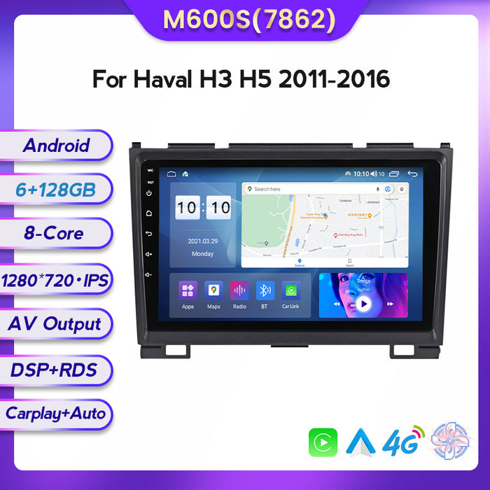 CarPlay Compatible Modified Android Navigation Screen for Haval H3 H5 (2011-2016) - 8+128GB