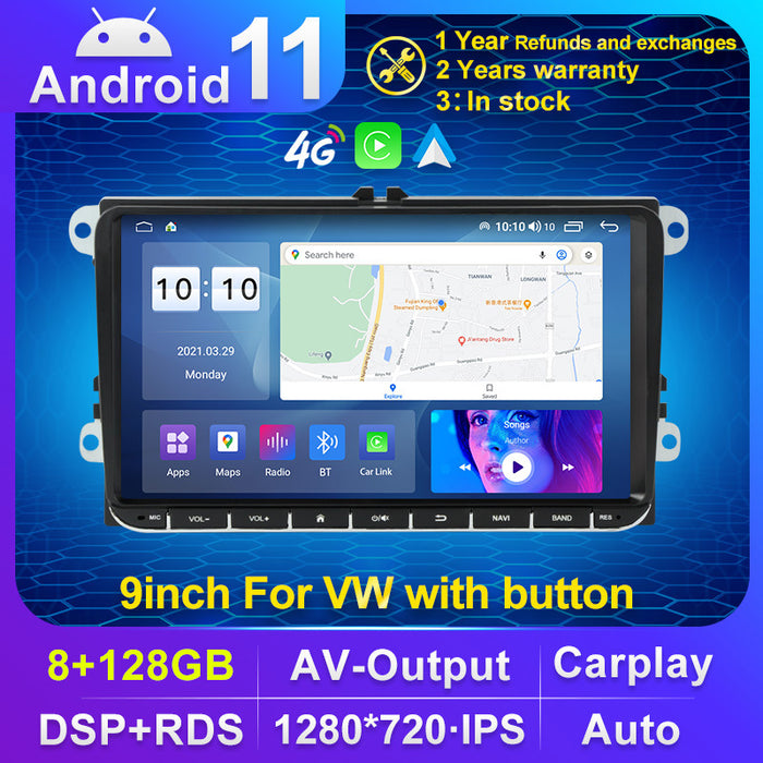 CarPlay-Compatible Navigation for 9-Inch Android Systems - Yitong 7862 Series