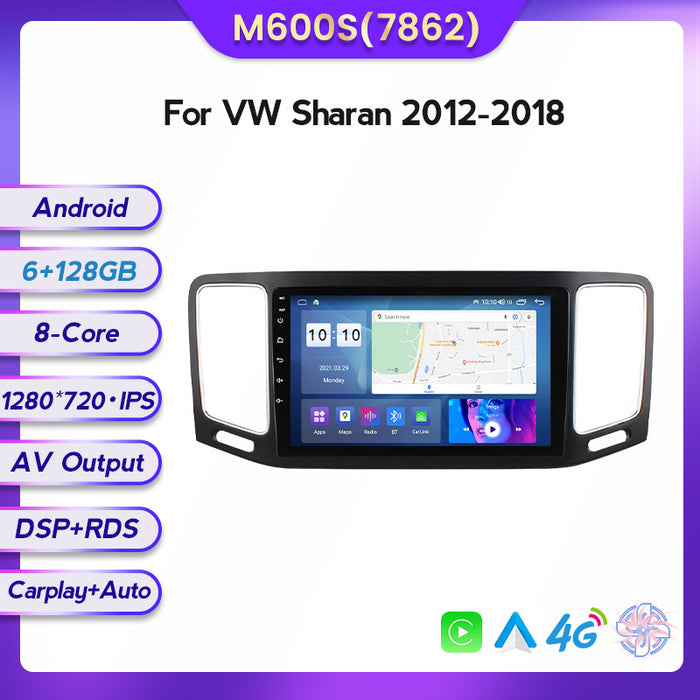 Carplay Compatible Navigation for Volkswagen Sharan 2012-2018 | 8+128GB