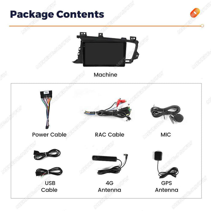 Applicable to Kia K5 Optime 11-14 Android large screen central control car navigation radio screen