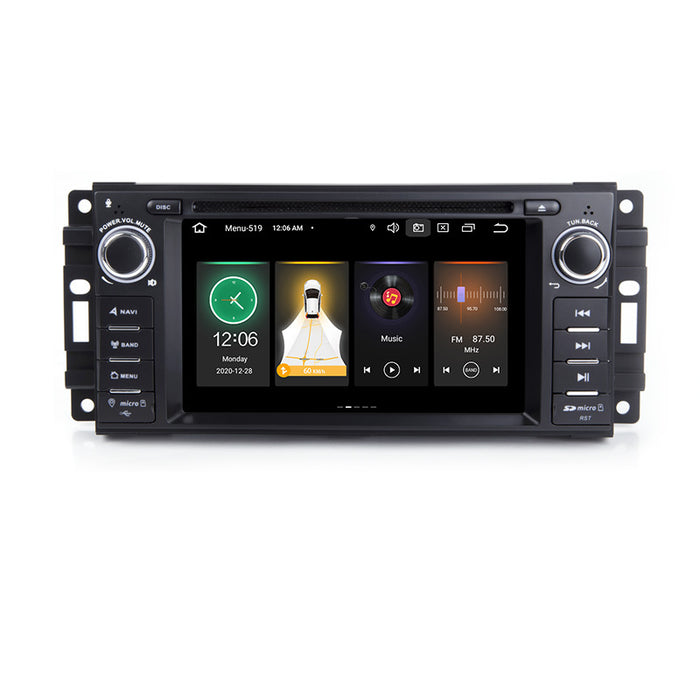 Carplay-Compatible Navigation System for Jeep Wrangler & Cherokee