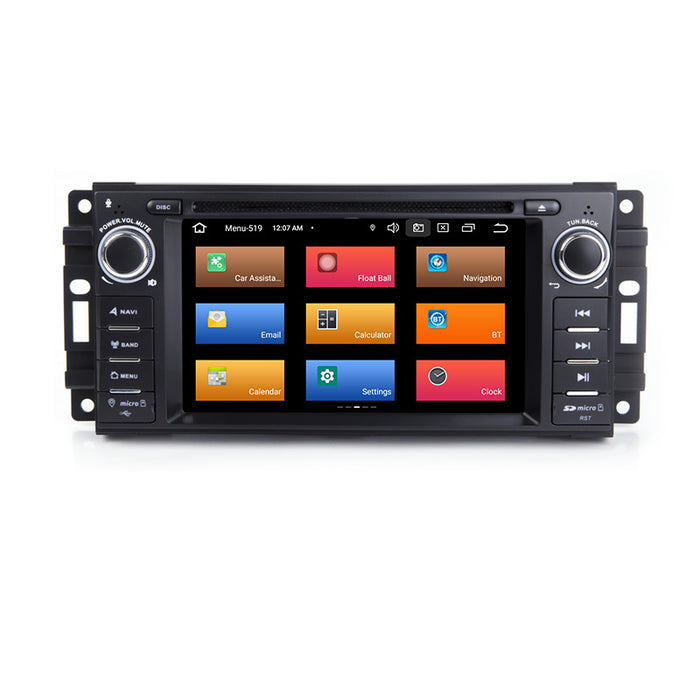 Carplay-Compatible Navigation System for Jeep Wrangler & Cherokee