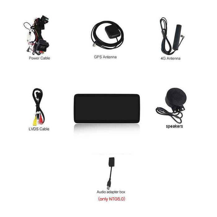 Applicable to Mercedes-Benz C-class V-class/GLC-class W205/X253/W461 Android large screen central control car navigation Bluetooth