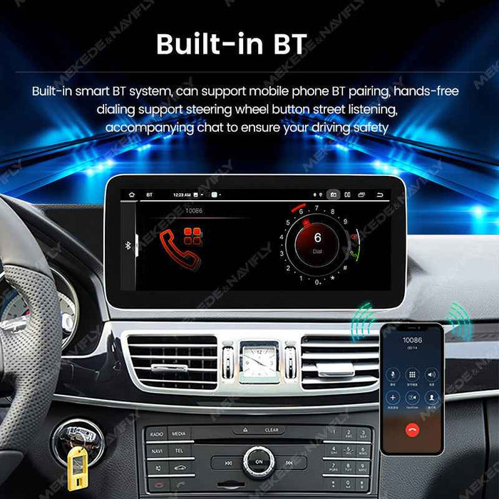 Applicable to Mercedes-Benz E-Class W212 2009-2015 Android large screen central control navigation car radio Carplay
