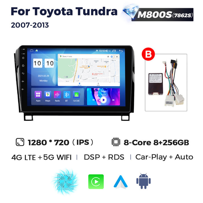 Carplay Compatible Navigation System for Toyota Tundra 2007-2013