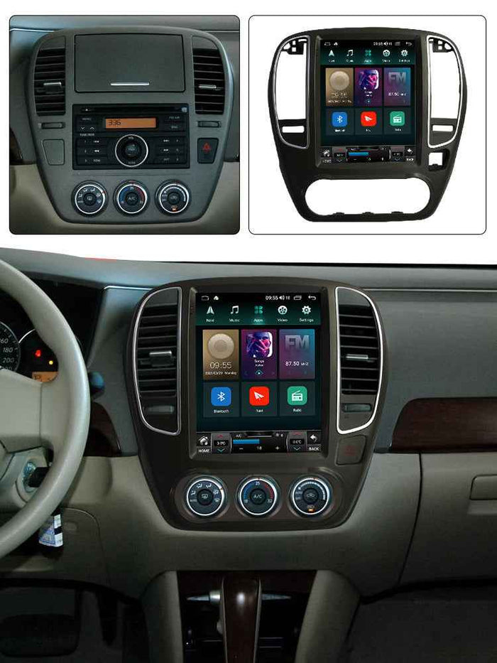 Suitable for Nissan Xuanyi 05-12 7862 vertical screen Android large screen central control car navigation all-in-one machine