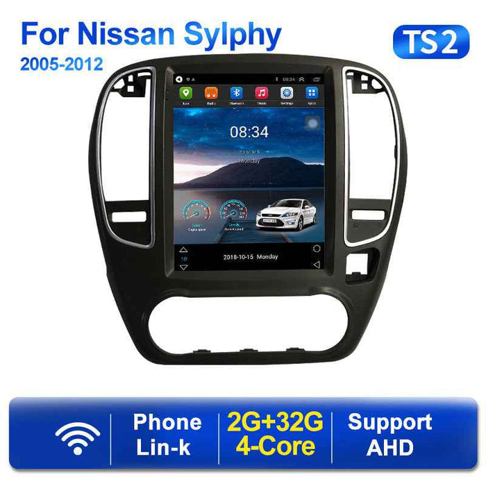 Suitable for Nissan Xuanyi 05-12 7862 vertical screen Android large screen central control car navigation all-in-one machine
