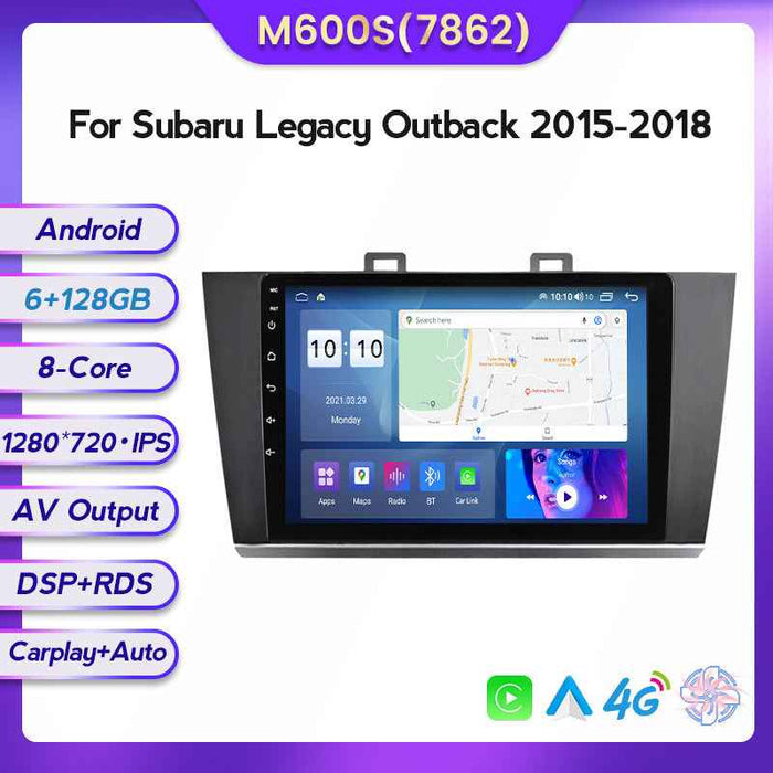 Suitable for Subaru Outback Aohu/Lishi 15-18 Android large-screen central control car navigation screen