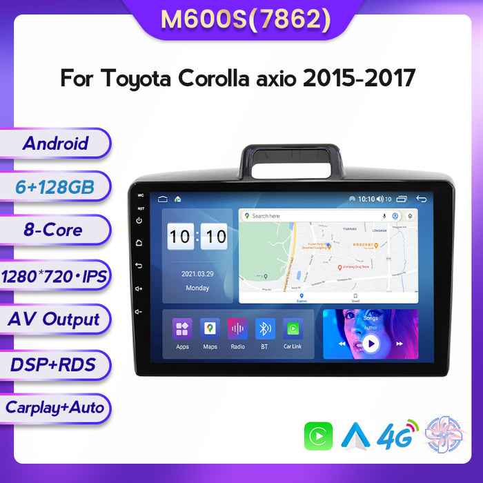 Carplay Compatible Toyota Corolla Axio 15-17 Large Screen Navigation