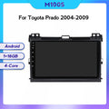 Carplay-Compatible Toyota Prado 04-09 Android Navigation Screen