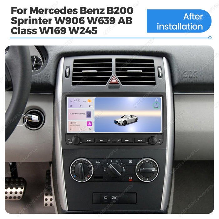 CarPlay Enabled 10.25" Android Navigation System for Mercedes-Benz B-Class B200 Sprinter