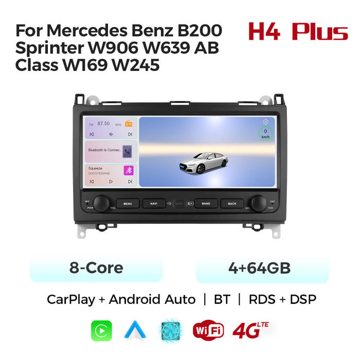 CarPlay Enabled 10.25" Android Navigation System for Mercedes-Benz B-Class B200 Sprinter