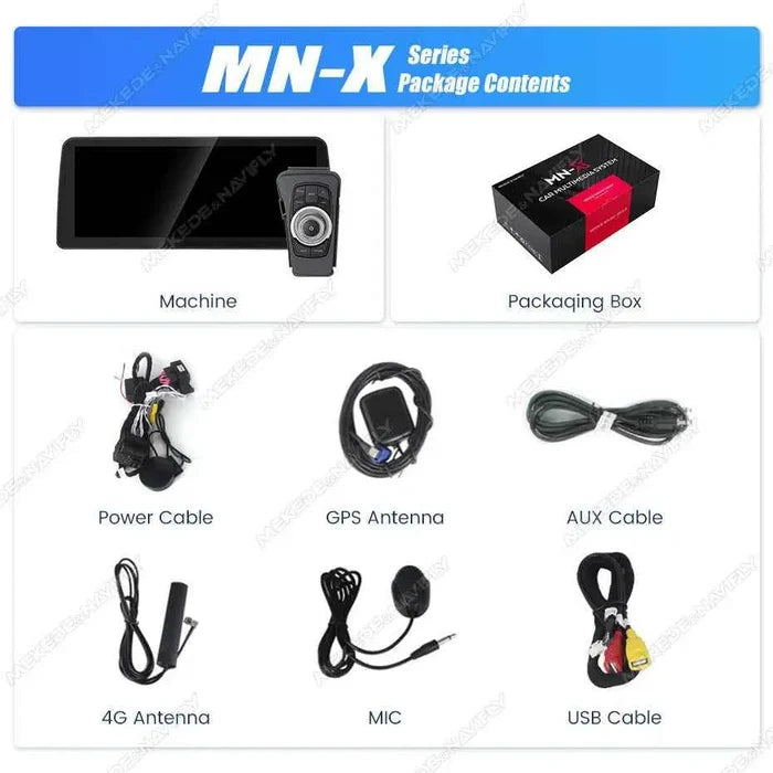 12.3 inch Suitable for BMW E90 E91 Android central control large screen GPS navigation all-in-one machine Bluetooth Carplay