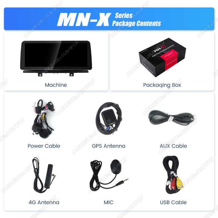 CarPlay-Enabled 12.3-Inch Android GPS Navigation System for BMW X5/X6