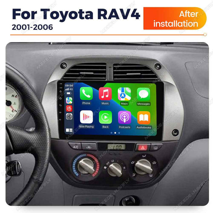 For Toyota Rav4 2001-2006 Android Car GPS Navigation MP5 Bluetooth Player Carplay