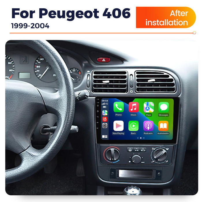 CarPlay Enabled Android Navigation Radio for Peugeot 406 (1999-2004)