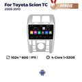 Carplay-Enabled Android Navigation Radio for Toyota Scion TC 05-10