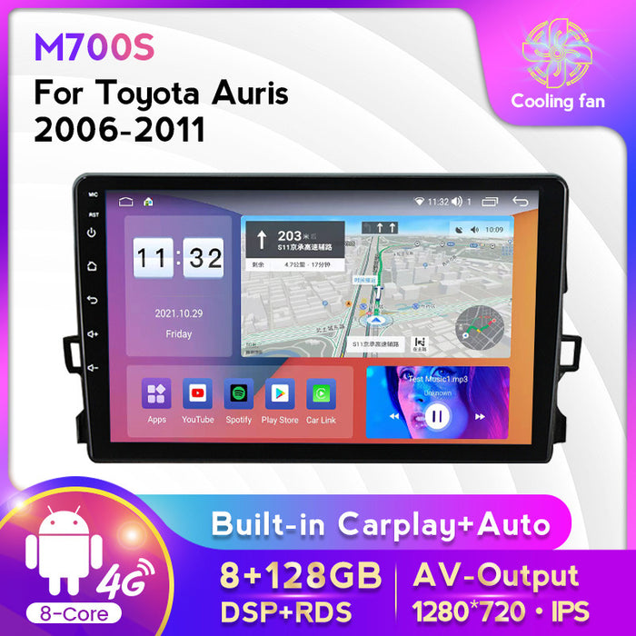 Carplay Enabled Android Navigation Screen for Toyota Auris 06-11