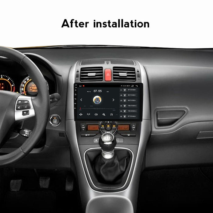 Carplay Enabled Android Navigation Screen for Toyota Auris 06-11