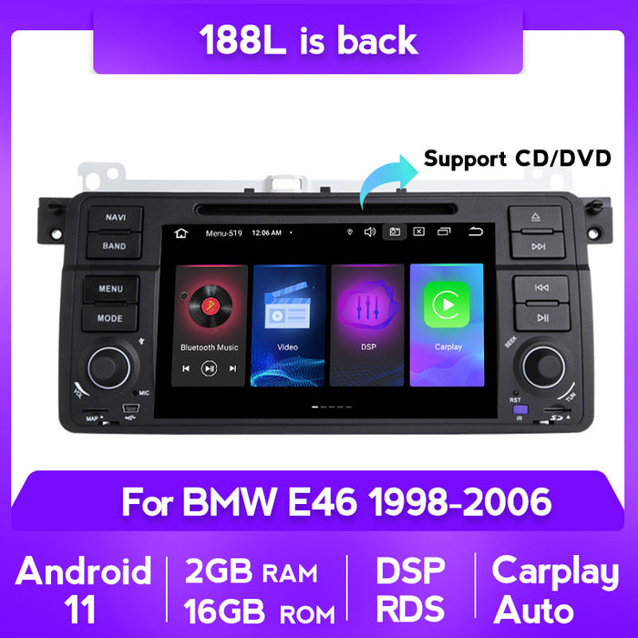 Carplay-Enabled BMW E46 3 Series Android All-in-One Navigation