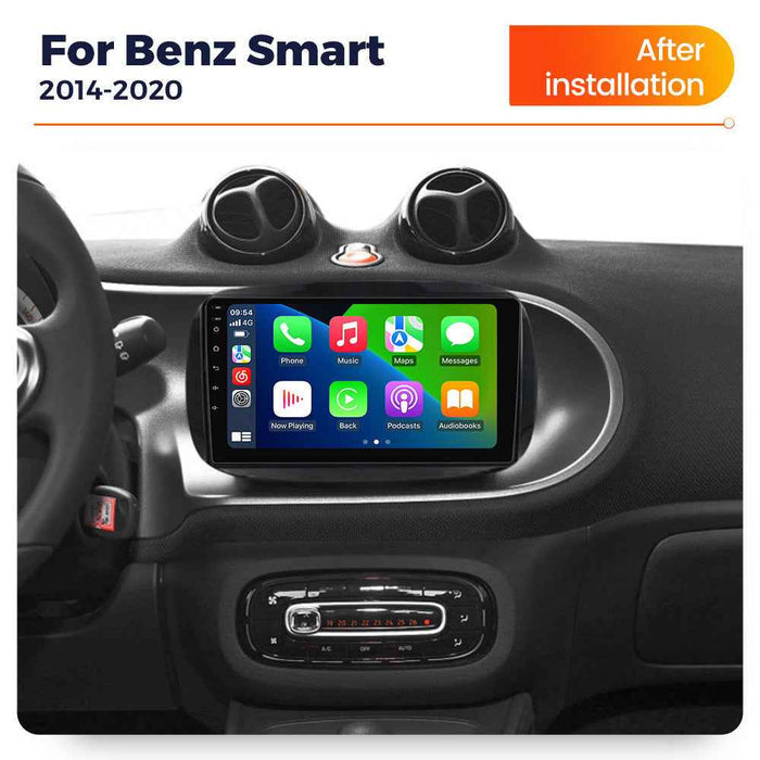 Applicable to Mercedes-Benz Smart 14-20 Android large-screen central control car navigation radio screen 8 + 256G