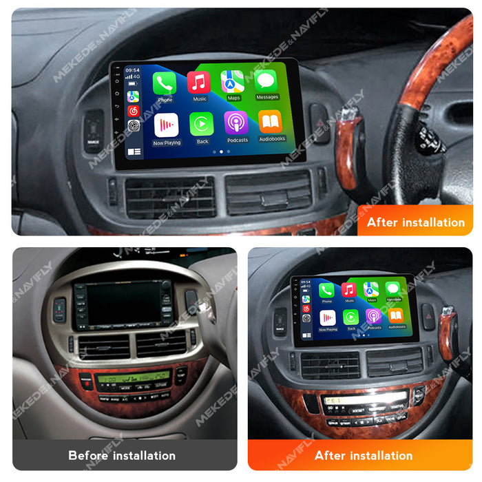 CarPlay Enabled Large Screen Navigation for Toyota Estima ACR30 (17-19)
