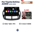 CarPlay Enabled Large Screen Navigation for Toyota Estima ACR30 (17-19)
