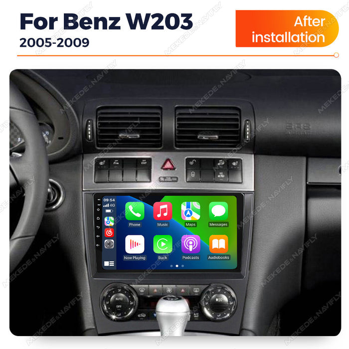 Carplay Enabled Mercedes-Benz W203 Android GPS Navigation System