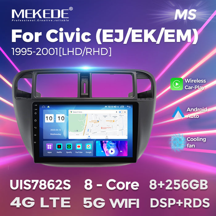 Carplay Enhanced Honda Civic 95-01 Android Navigation System - 8 + 256G