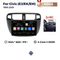 Carplay Enhanced Honda Civic 95-01 Android Navigation System - 8 + 256G