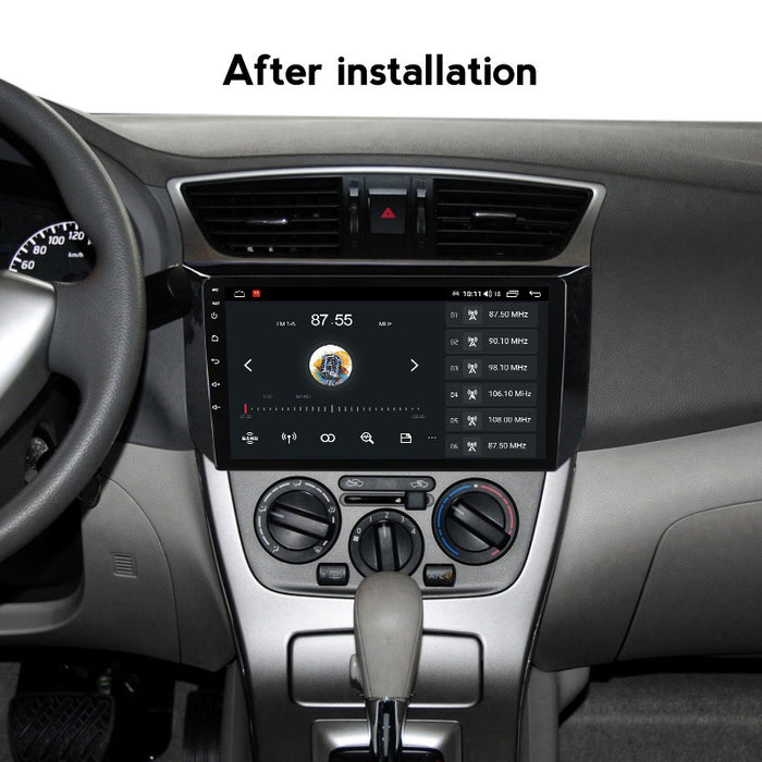 CarPlay-Enhanced Navigation Screen for Nissan Sylphy 12-18 Models - 8+128