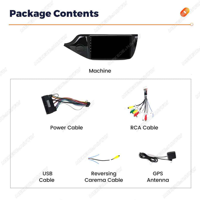 For Kia Ceed 2012-2018 Android Car GPS Navigation MP5 Bluetooth Player Carplay