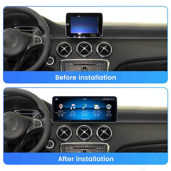 Applicable to Mercedes-Benz A-class CLA-class GLA-class W176X156 Android large-screen central control car navigation Bluetooth Carplay