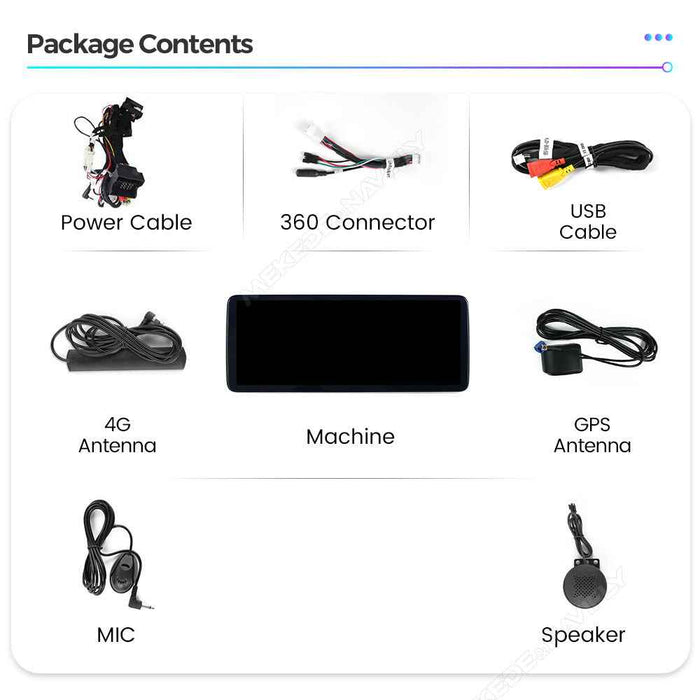 Applicable to Mercedes-Benz A-class CLA-class GLA-class W176X156 Android large-screen central control car navigation Bluetooth Carplay