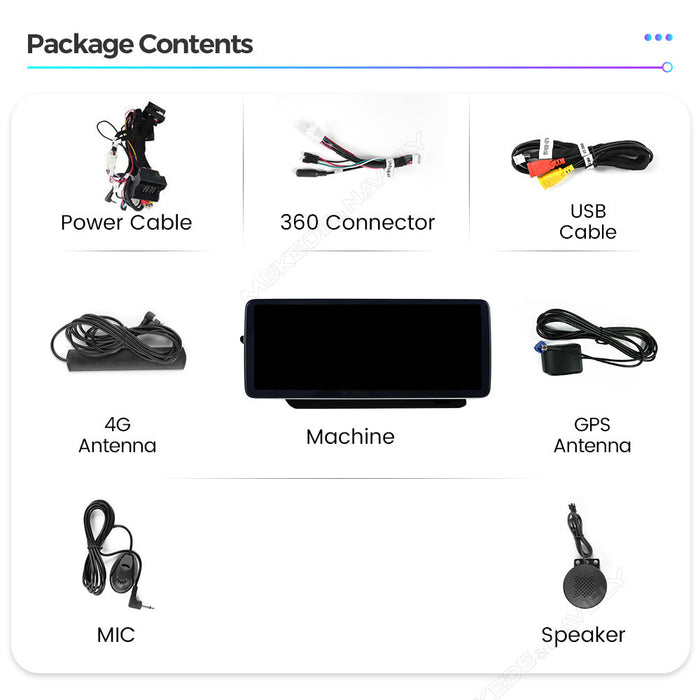 Carplay for Mercedes-Benz E-Class Coupe W207 C207 | Large Screen Navigation & Bluetooth